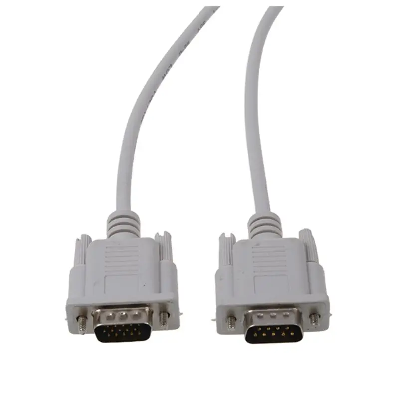 VGA DB15 Male к RS232 DB9 Pin кабель адаптера/видеографический удлинитель (Белый 1 5 м) |