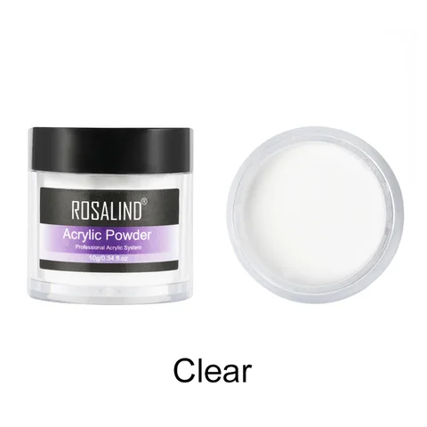 Акриловый порошок ROSALIND Nail, 10 г - изображение