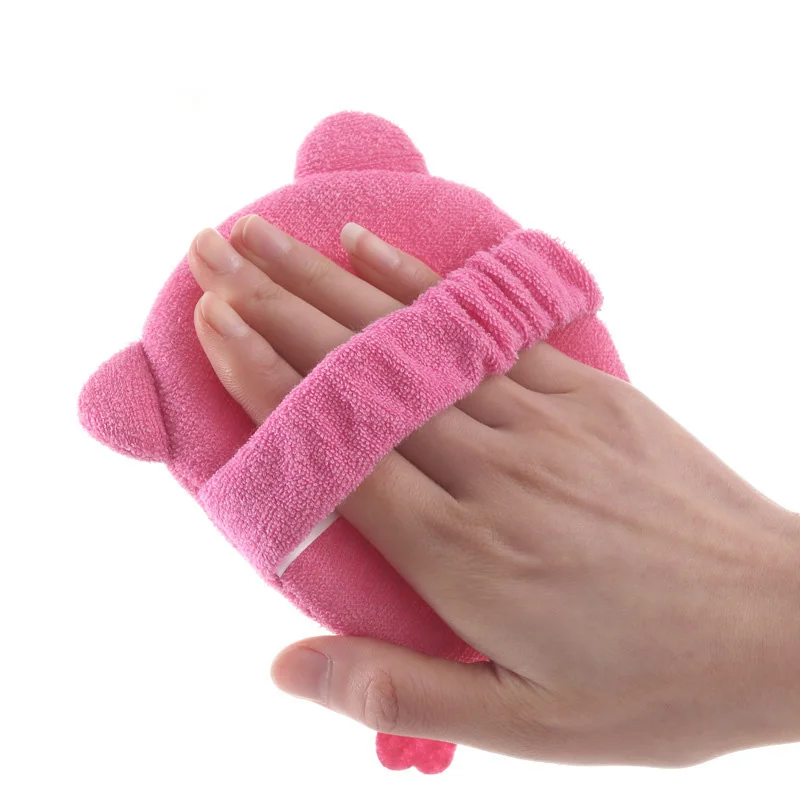 1 шт. Детские банные щетки форма медведя из мультфильма коврик для мытья детский