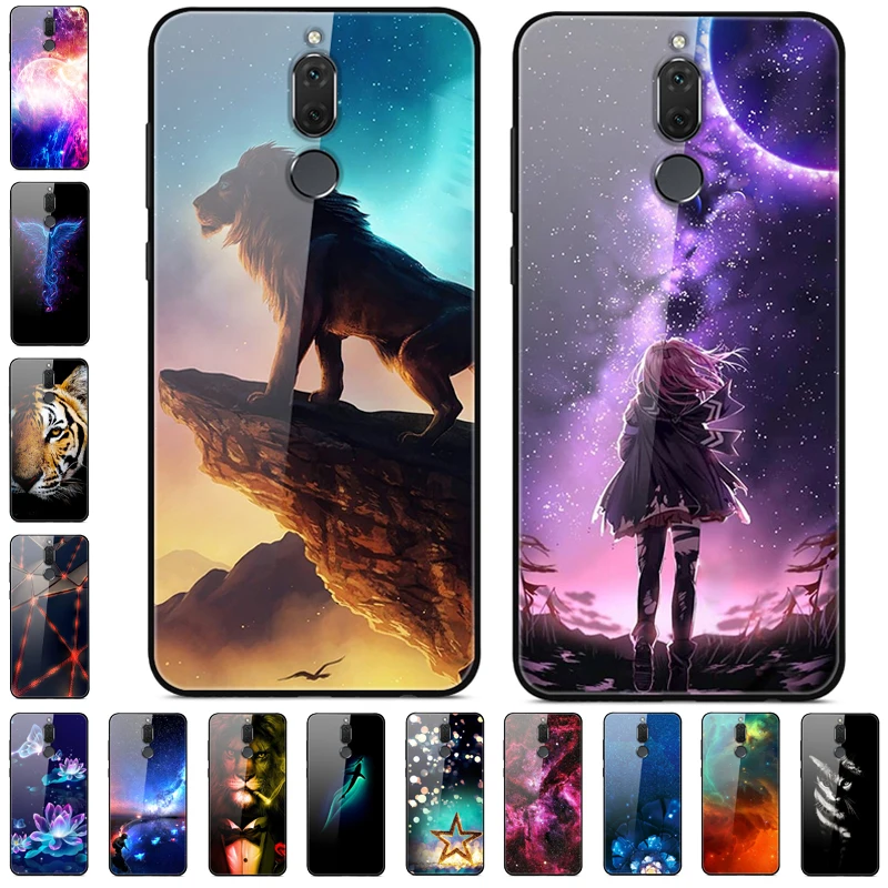 Для huawei mate 10 Lite чехол для телефона, закаленное стекло, жесткие чехлы для huawei Nova 2i чехол mate 10 Lite 10 Lite Nova2i, мягкий бампер