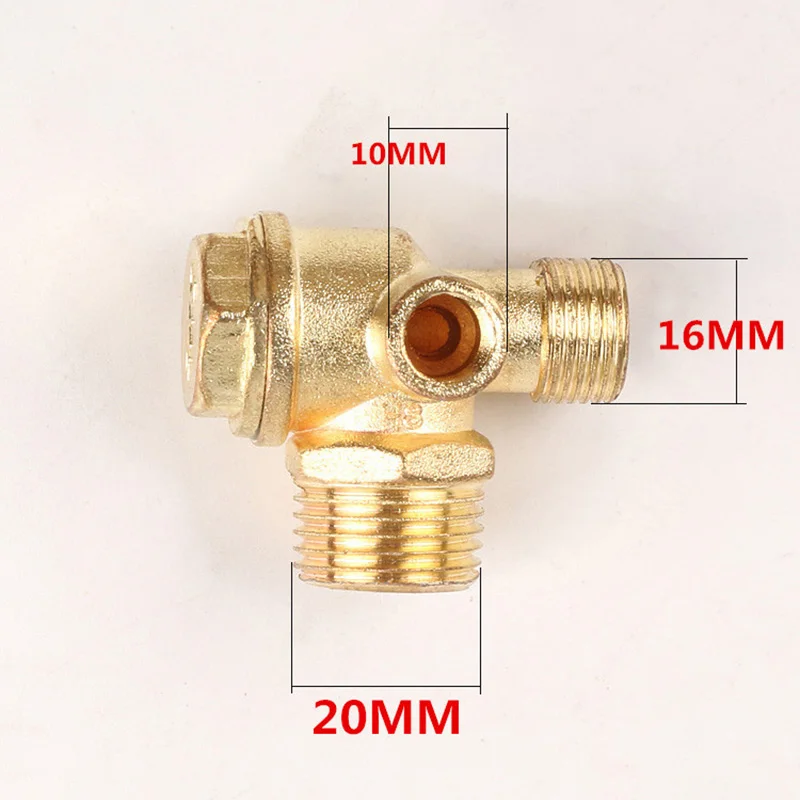 

Brass Check Valve Central Pneumatic 40400 Workshop Equipment Accessories Air Compressor Check Valve Thread