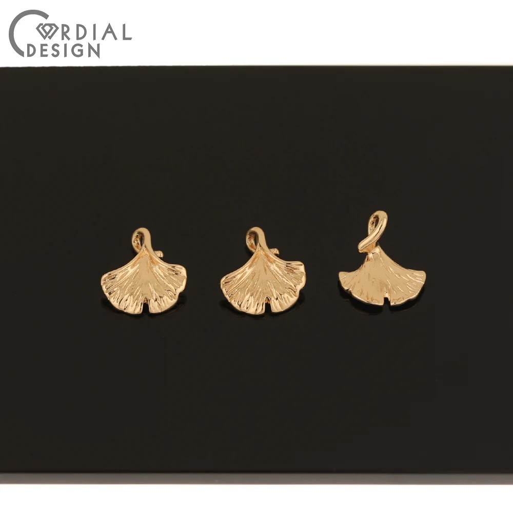 

Cordial Design 100Pcs 14*16MM Jewelry Accessories/Hand Made/Pendant For DIY Necklace/Copper/Leaf Shape/Earring Findings/Charms