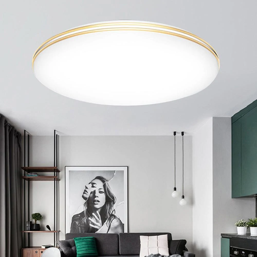 

24W LED Ceiling Lights Lamp Modern Ultra Thin Surface Mount Flush Panel Light For Bedroom Kitchen Hallway Office