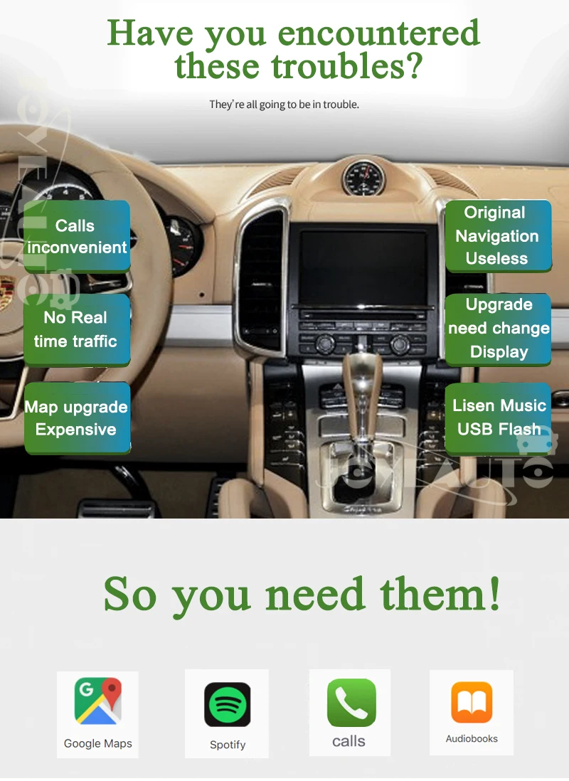 Joyeauto OEM беспроводной Apple CarPlay для Porsche PCM 3,1 Android Авто Cayenne Macan Cayman Panamera Boxster 718 991 911 автомобильный игровой