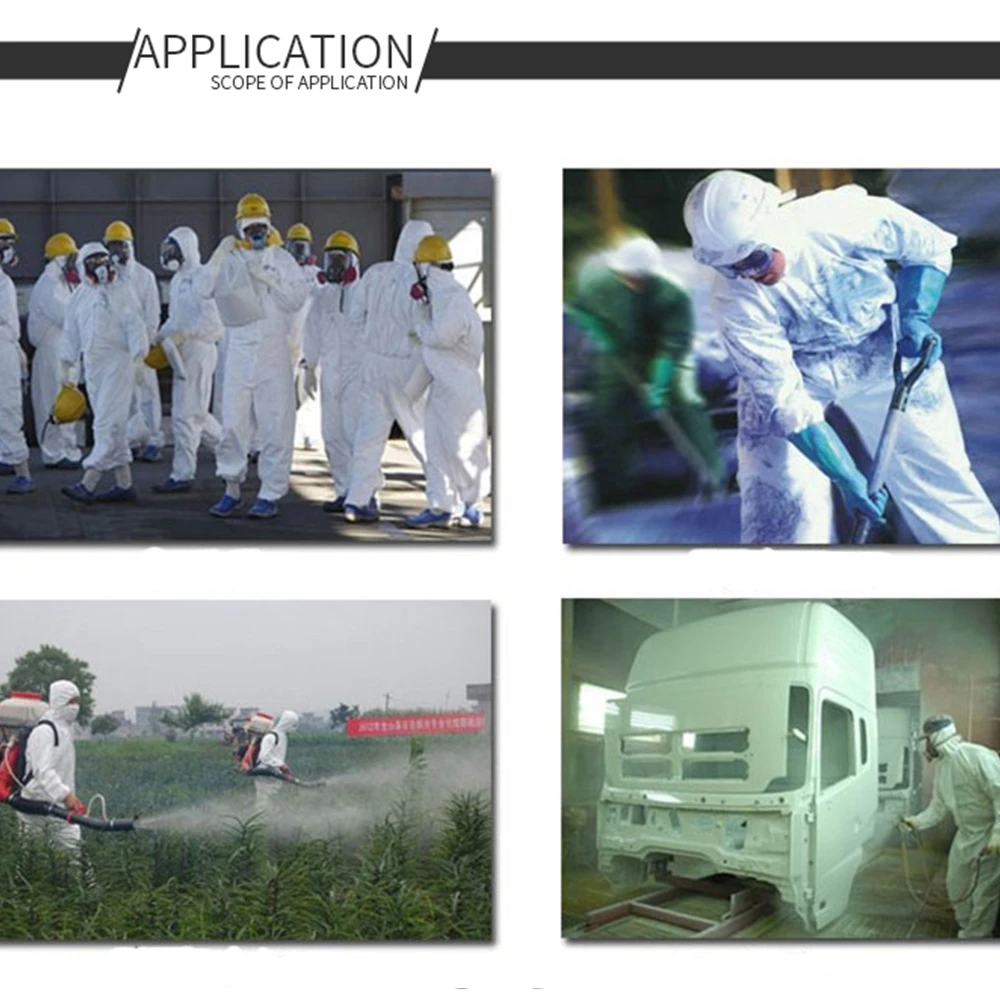 Комбинезон мужской из нетканого материала с защитой от пыли водонепроницаемый |