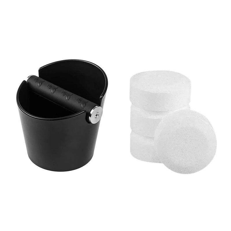 4.8 Inch Shock-Absorberende Duurzaam Barista Stijl Klop Doos Met 50 Stuks Universele Ontkalker En Reiniging Tabletten 4.8 Inch Shock-Absorberende Duurzaam Barista Stijl Klop Doos Met 50 Stuks Universele Ontkalker En Reiniging Tabletten