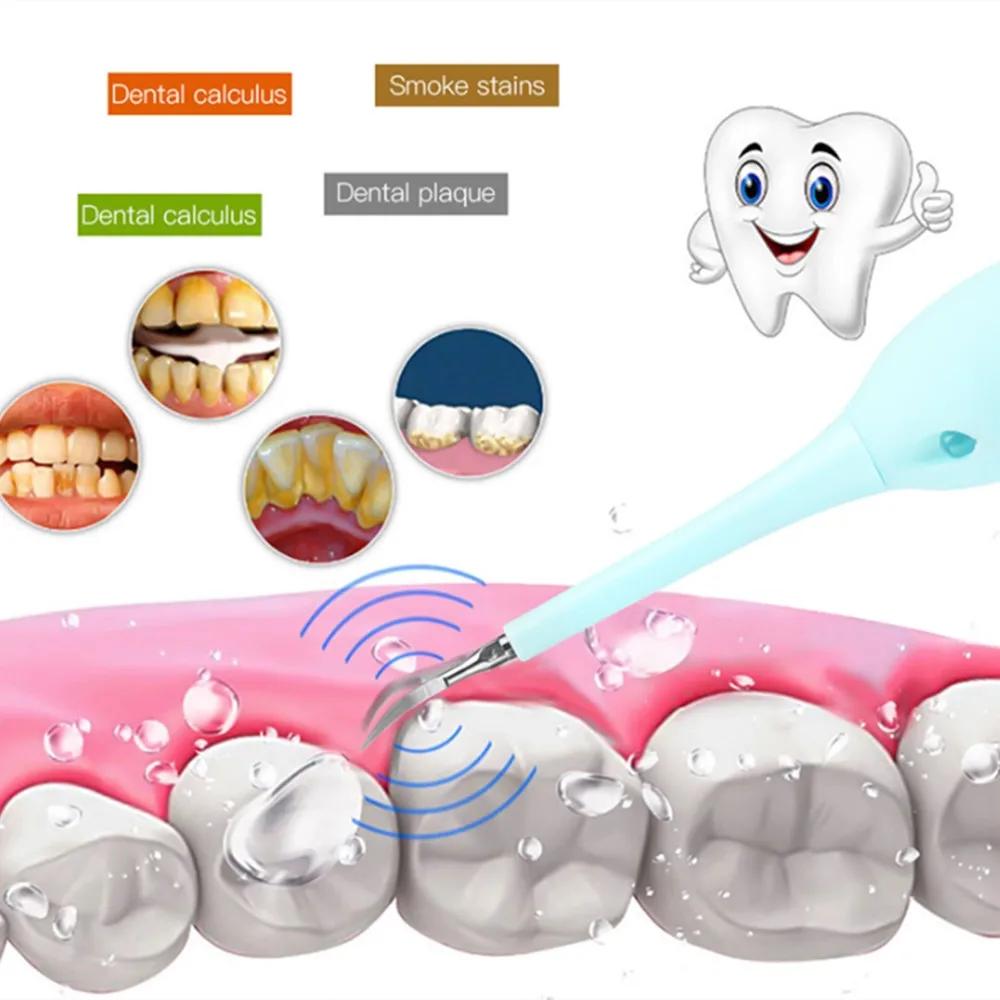 Электрическая ультразвуковая зубная щетка с зубной щеткой | Красота и здоровье