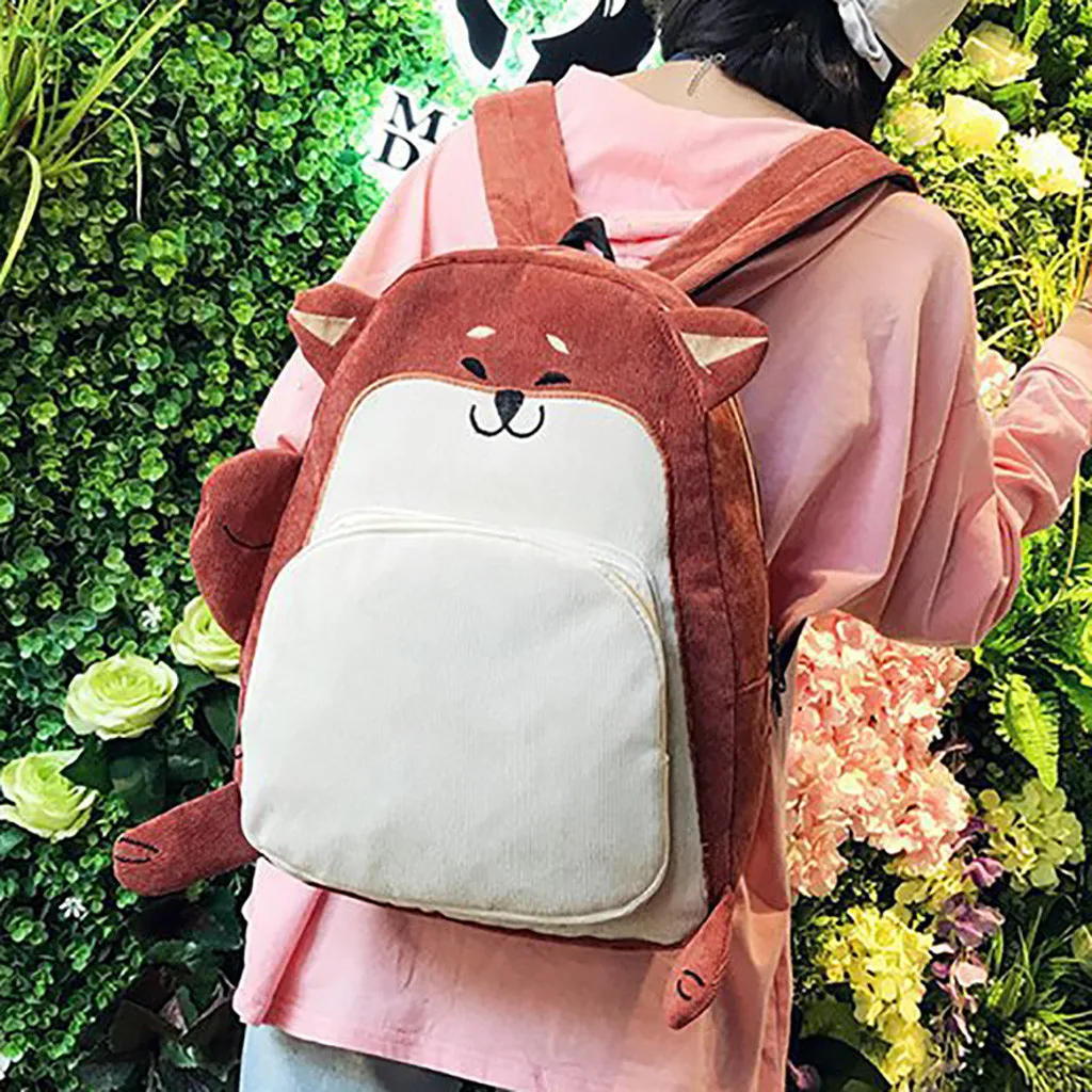 Детский плюшевый рюкзак школьные ранцы с животными мультяшный милый Детская