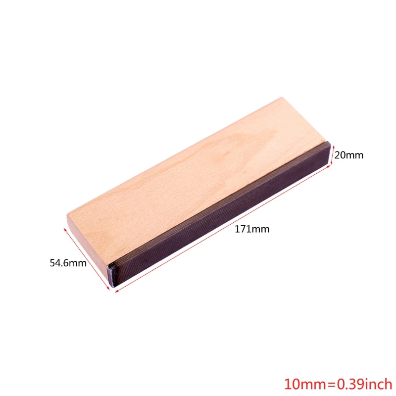

Electric Guitar Wooden Fret File Flat Surfaces Design Fingerboard Polishing Sanding Leveling Luthier Tool for Folk Bass