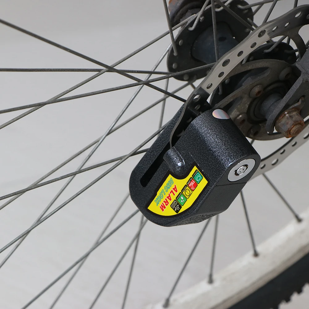 AOZBZ мотоциклетная сигнализация 110 дБ Противоугонная для велосипеда скутера замки