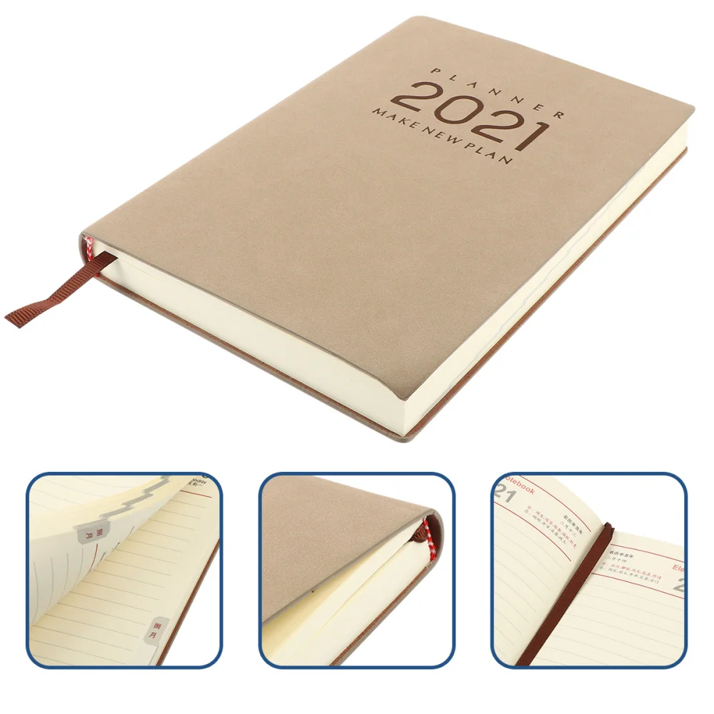 

Practical Planning Notebook 2021 Annual Calendar Planning Book Schedule Notebook