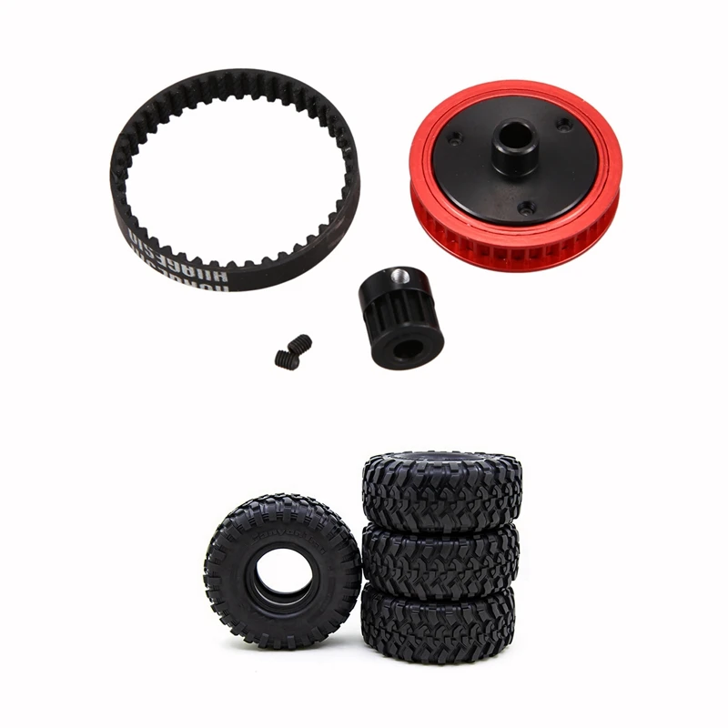 

Шестерня с резиновым ремнем, семейная шестерня, комбинация с 4 шт. резиновых шин 118 мм 1,9 дюйма