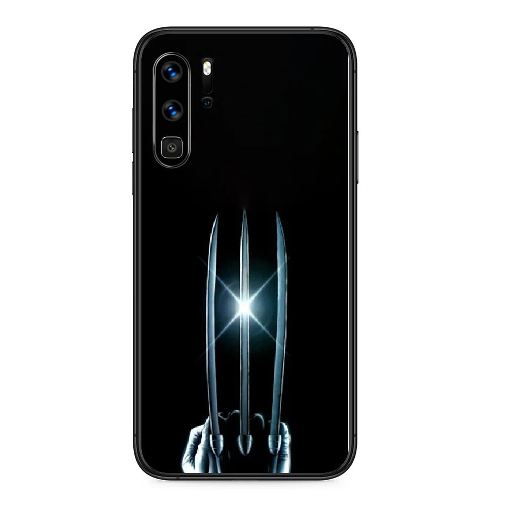 

Wolverine logan X-Men super hero Phone case For Huawei P 9 Smart 10 20 30 40 8 Lite Mini Z 2019 Pro black cell cover pretty