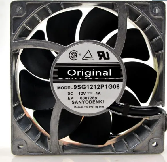 Оригинальный, 100% рабочий, 9SG1212P1G06, новый, 12 см, стандартная скорость вентилятора 12038, 12 В, 4 а