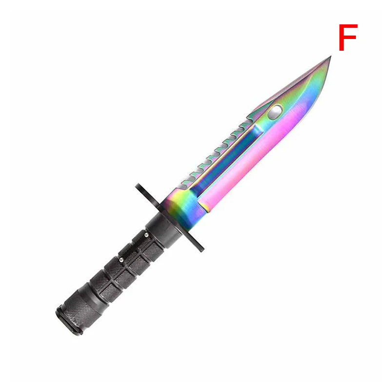 

1PC Creative Car Decals for CS GO Brass Knife Car Stickers Waterproof Decoration
