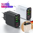 Зарядное устройство для Iphone, Xiaomi, 3USB-порта, а