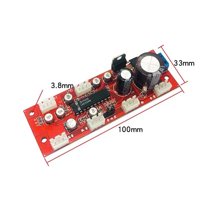 LM1036 Preamp Tone Conrtol Pre amplifier Audio Preamplifier Board Balance Equalizer | Электроника