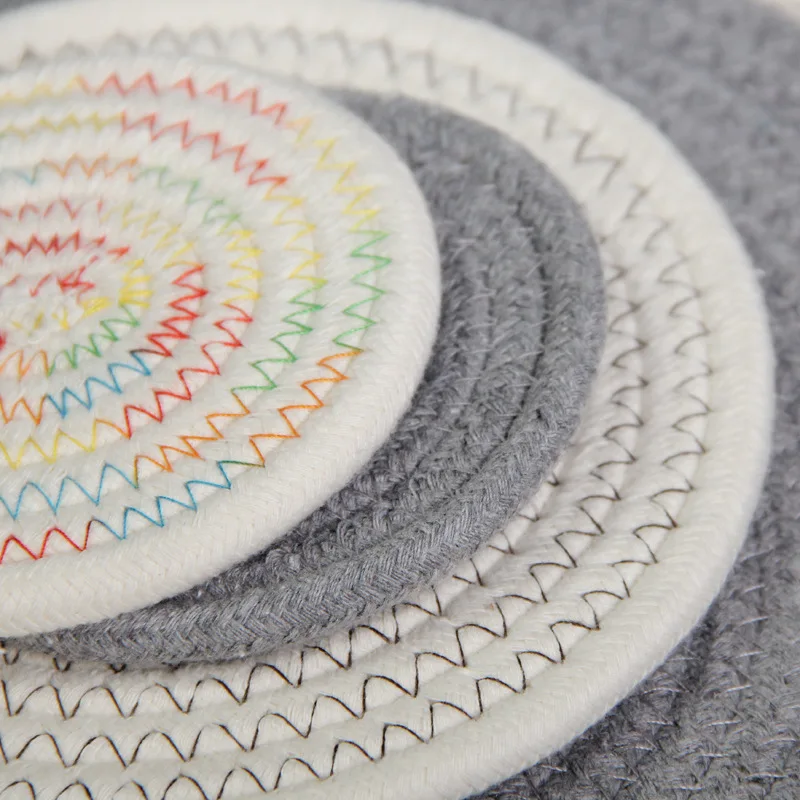 Ручной хлопковый шнур в японском стиле толстая термостойкая изоляционная