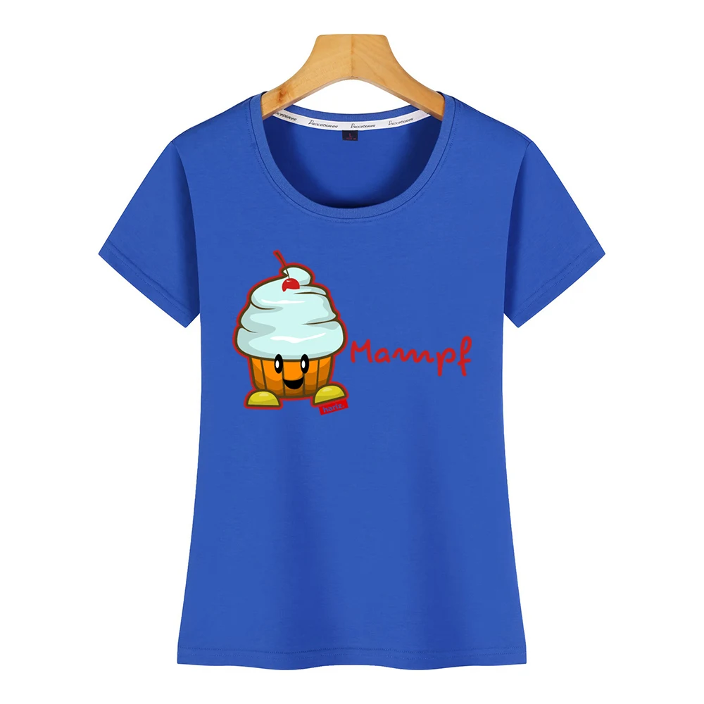 Топы футболки для женщин mampf cupcake hariz kitchen Детские сексуальные Harajuku короткие