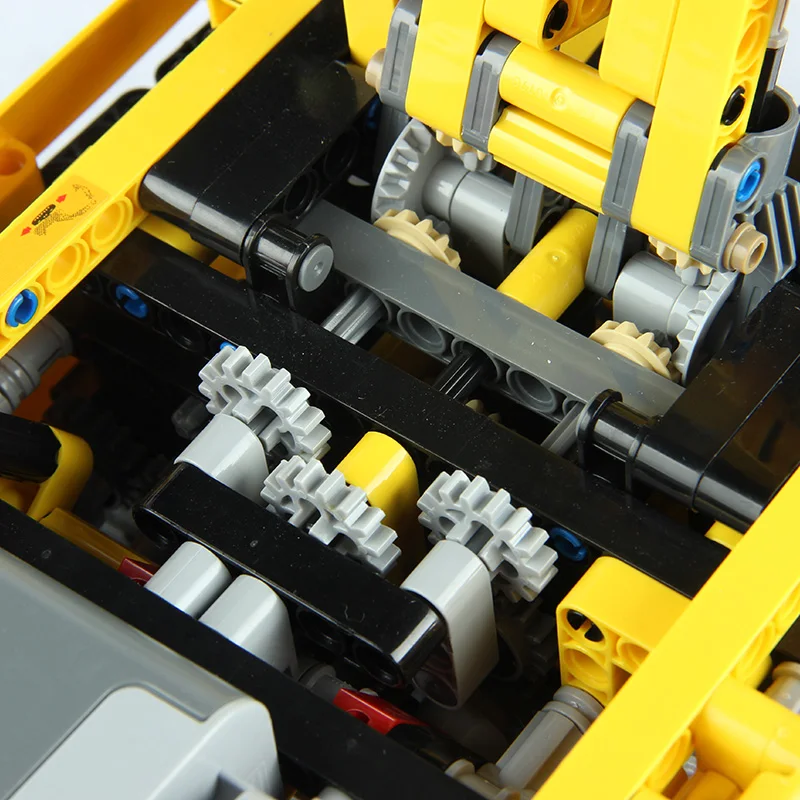 Lepinblocks 20004 20007 экскаватор RC автомобиль грузовик техника мощность мотор кран строительные блоки для грузовиков 8043 42009 Кирпичи игрушки для друзей
