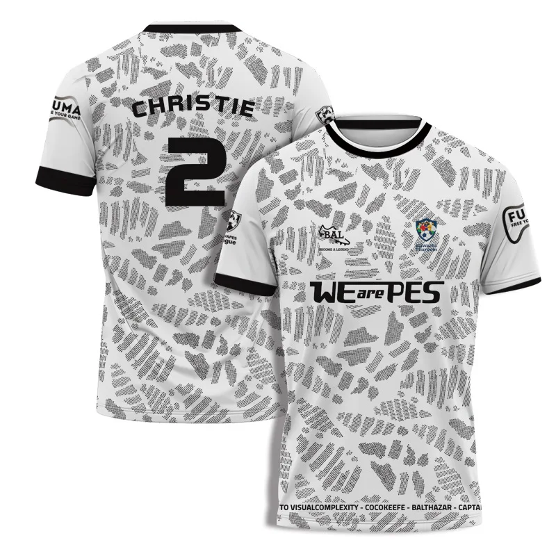 

W E summer casual men's and women's T-shirt O-neck XL e-sports team jersey club shirt