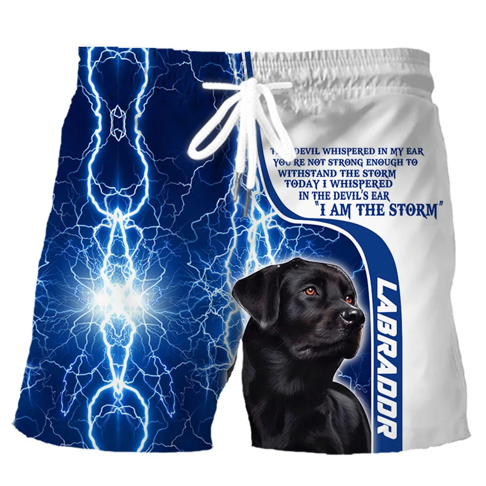 

CLOOCL Labrador Dog Printed Shorts 3D Animal Fashion Harajuku Men Clothing Hip Hop Leisure Pants DIY Streetwear