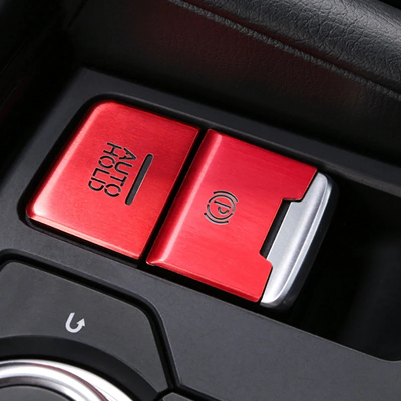 Парковочный ручной тормоз автомобильный и мультимедийная кнопка крышка рамка