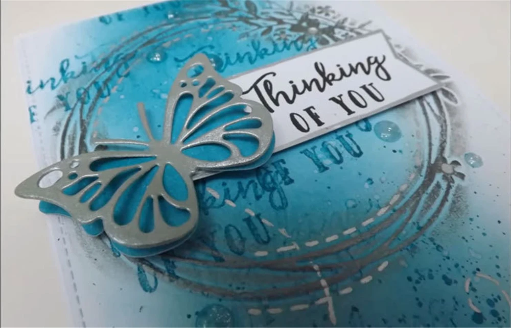 Бабочка B металлические режущие штампы новые 2020 Скрапбукинг Новые поступления