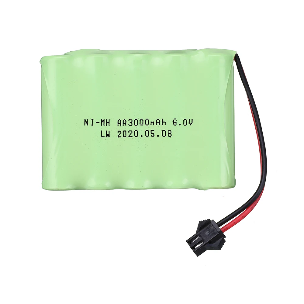 Перезаряжаемый никель-металлогидридный аккумулятор 6 в 700 мА/ч 1400 1800 2400 2800 3000 для