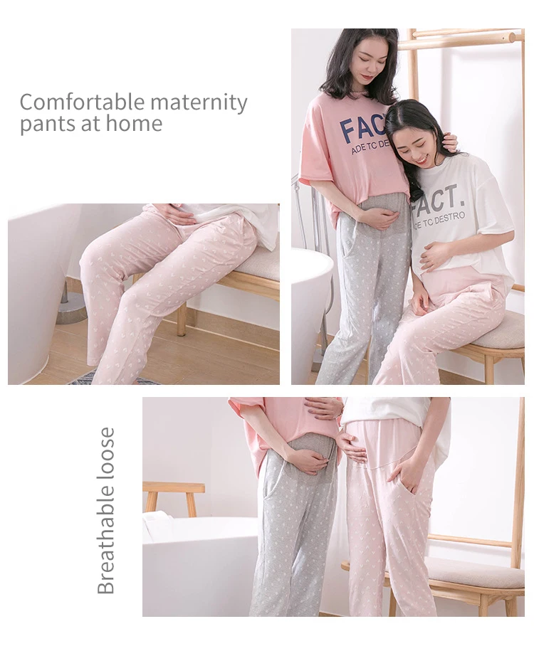 Mutterschaft Warme шланг feur Schwangere Frauen Schwangere Hosen Schwangerschaft Kleidung fruhling Sommer Mutterschaft Hohe T