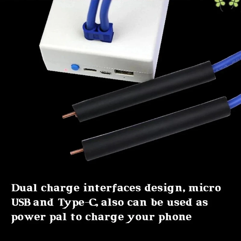 

DIY Spot Welder Portable Welding Machine Set with Battery for 18650 Battery 5 Gears USB Type-C Interface