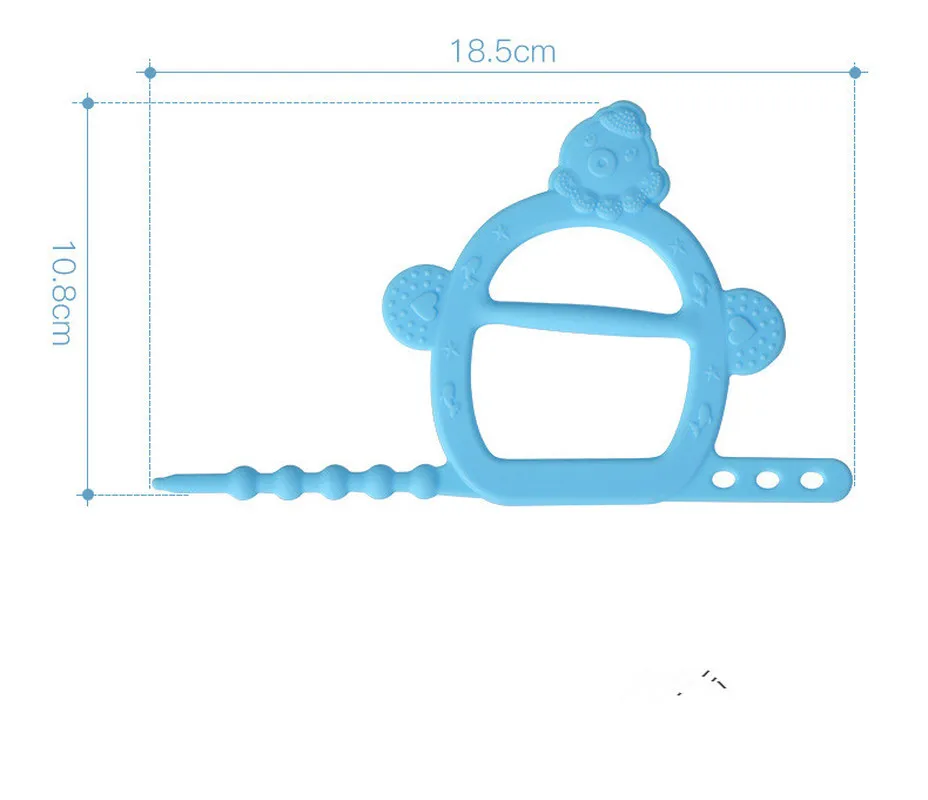 Детский Прорезыватель для зубов перчатка прорезывания силиконовая соска