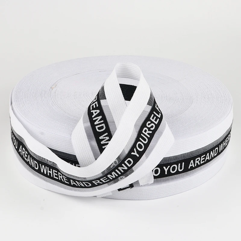 Printing 5cm Elastic Bands 50MM Rubber Band Ribbon Clothing Bags Trousers DIY Sewing Accessories 1Meter | Дом и сад