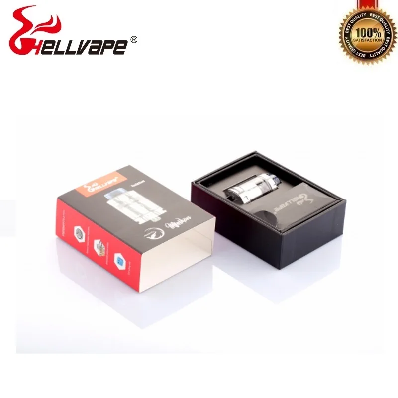Оригинальный Hellvape Rebirth RTA Танк 25 мм 2 мл/5 мл Vape распылитель двойной пост колода для боттомфидер мод VS профиль