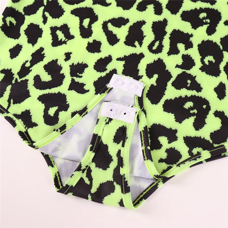 

Fashion Hot Sale Sexy Women's Laides Leopard Print Sheath Bodycon Sexy Club Sleeveless Tops T-shirts Bodysuits Wholesale