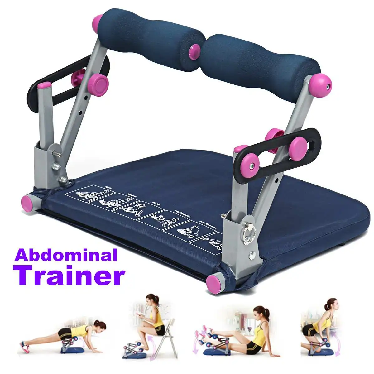 

K-STAR Sit-ups Core Fitness Abdominal Exercise Workout Machine Home Trainer Equipment Home Use