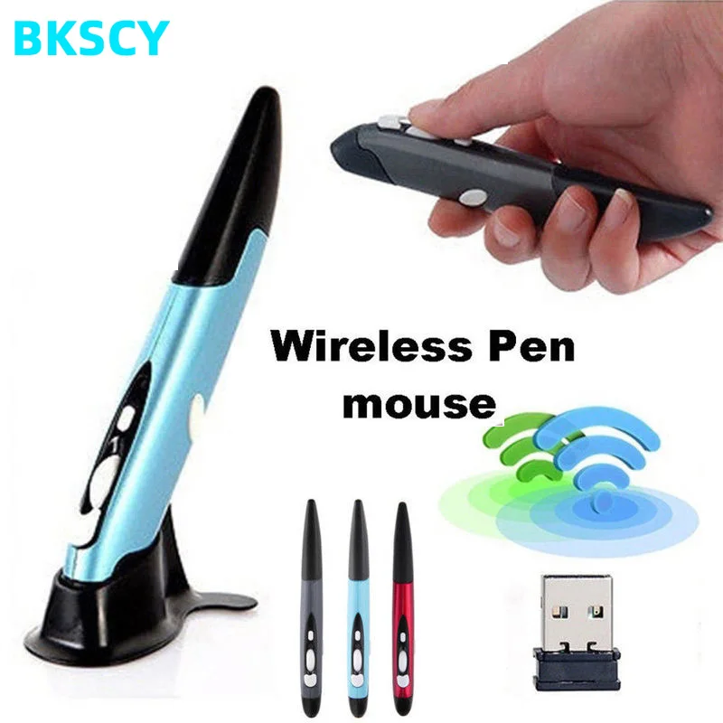 Bkscy 2 4 ГГц мини USB беспроводная контактная оптическая мышь для планшета ноутбука