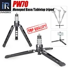 Мини-штатив PW70 для DSLR-камеры, Gopro, металлический Гибкий Настольный Трипод с шариковой головкой