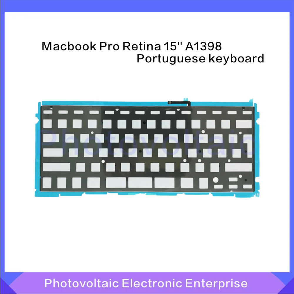 Новая португальский клавиатура + Подсветка для Macbook Pro 15 &quotRetina A1398 2012 2013 2014