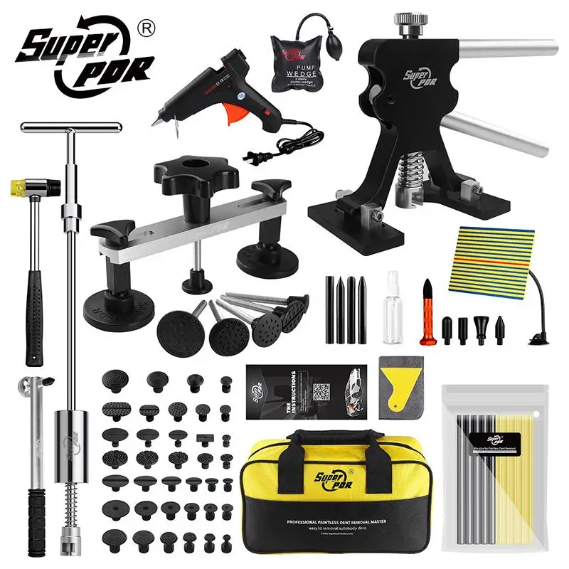 Инструменты для беспокрасочного ремонта вмятин комплект инструментов удаления