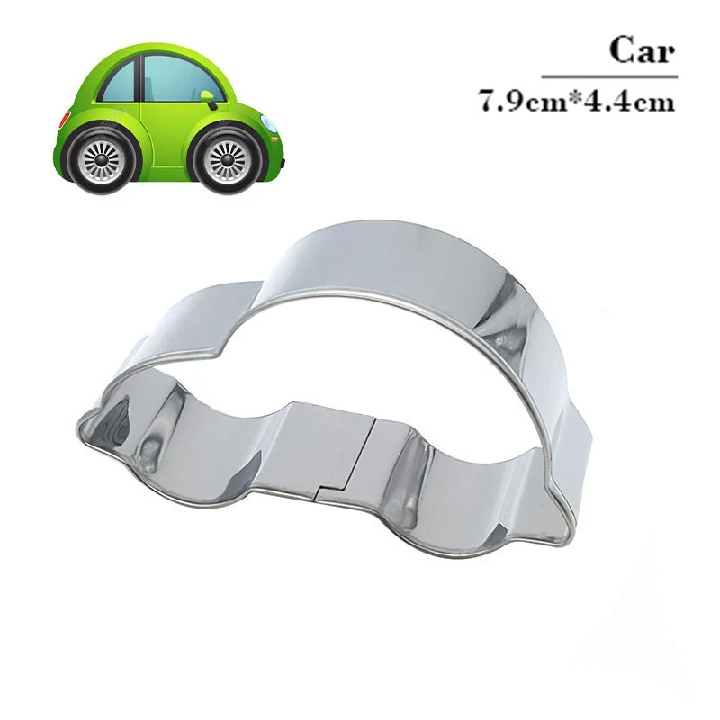 Многоцветный Форма для выпечки, торта, помадки, формочки для печенья, рамка, инструменты для украшения торта, кухонные инструменты, резак для фруктов и овощей из нержавеющей стали - Цвет: Многоцветный