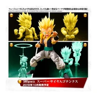 bandai genuine shf dragon ball gotenks joints movable action figure model toys gotenks collectibles for fans toy gift