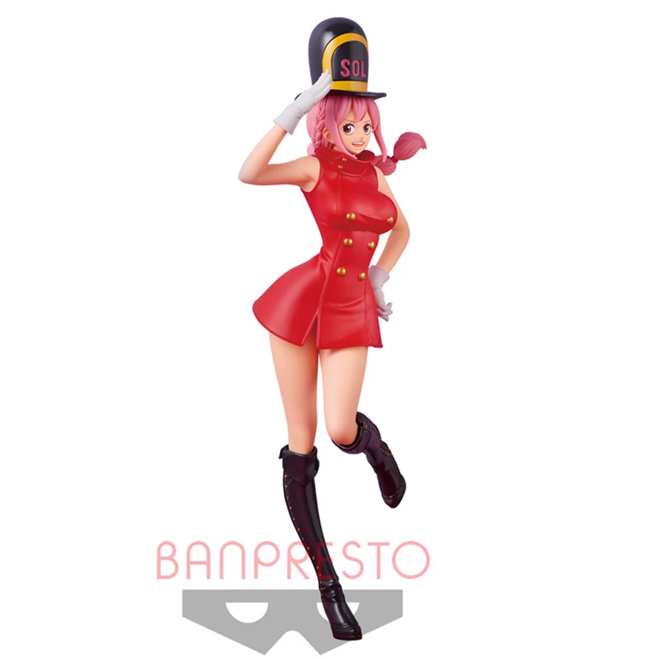 

Tronzo Original Banpresto One Piece Sweet Style SSP Rebecca Soldier Uniform PVC Action Figure Model Toys Collections For Gifts