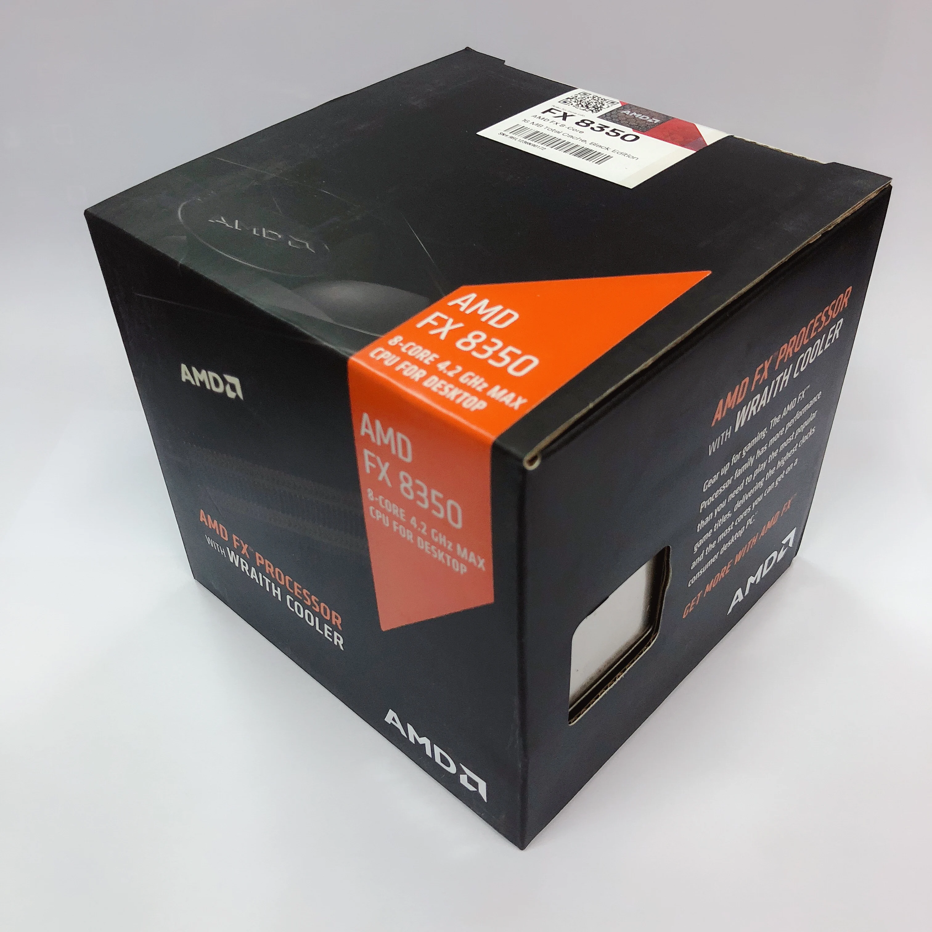 Новый AMD FX Series 8350 FX8350 4 0G 125W FD8350FRW8KHK Восьмиядерный разъем AM3 + с охлаждающим