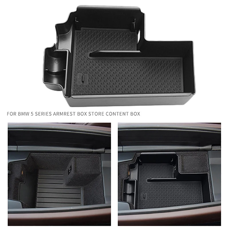 Car Central Armrest Box for BMW 5 Series G30 G31 2020 2021 Center Console Organizer Stowing Tidying | Автомобили и мотоциклы