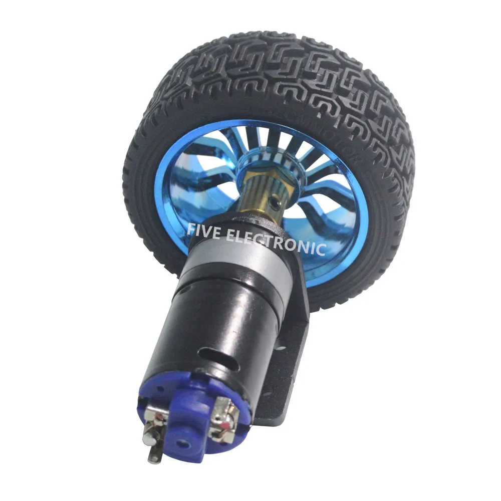 6 в 12 В 25 мм микро DC комплект колес с двойным редуктором большой крутящий момент для балансировки автомобиля/Интеллектуальная модель автомобиля/Сделай сам