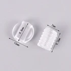 Регулируемая силиконовая заглушка для ушей, нескользящая застежка, эластичная фиксатор шнура, пряжки для шитья, рукоделия, 100 шт.