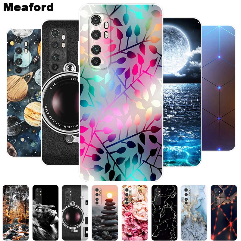 

For Xiaomi Mi Note 10 Lite Case Shockproof Soft silicone TPU Back Cover For Xiaomi Mi Note 10 Lite Phone Cases Note10 Lite Coque