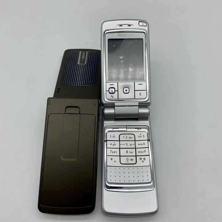 nokia 6260 refurbished original mobile phones rotatable 2 1 inch 2g symbian 7 0s cheap phone with 1year warranty free shipp free global shipping