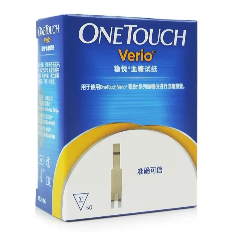 Тест полоски ONETOUCH Verio 100 шт. гибкий глюкометр для крови|Уровень глюзы в крови| |